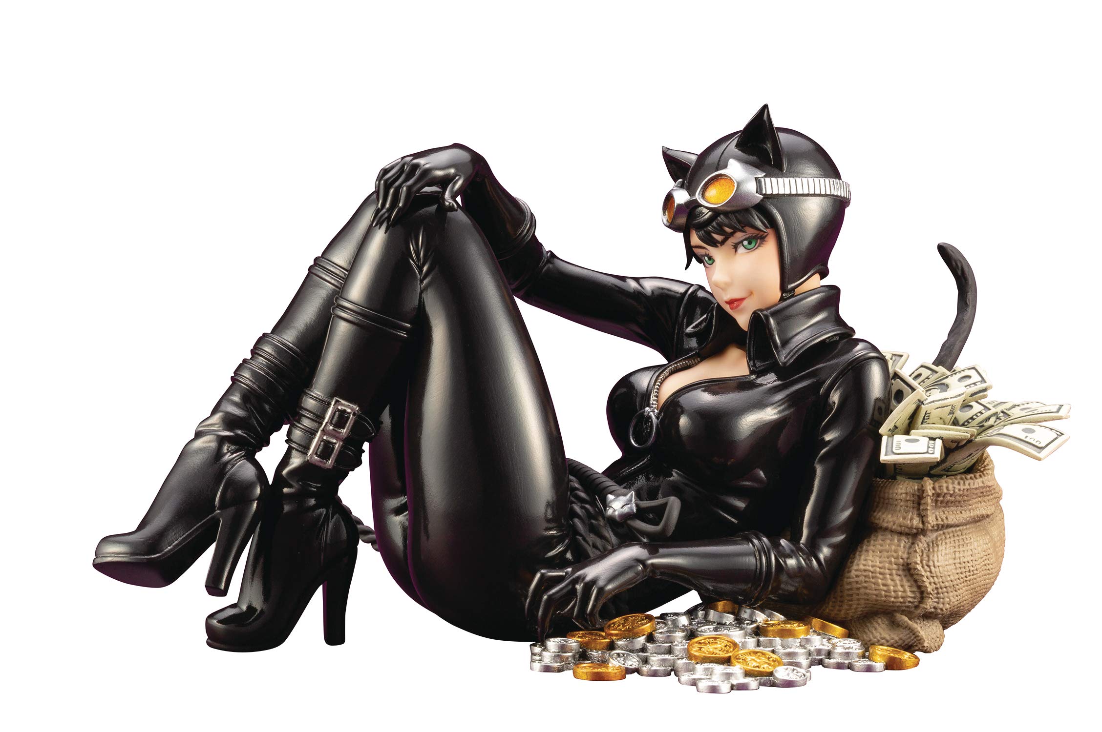 Kotobukiya - Figures DC Comics Catwoman Returns Bishoujo Statue, Multicolor, One-Size