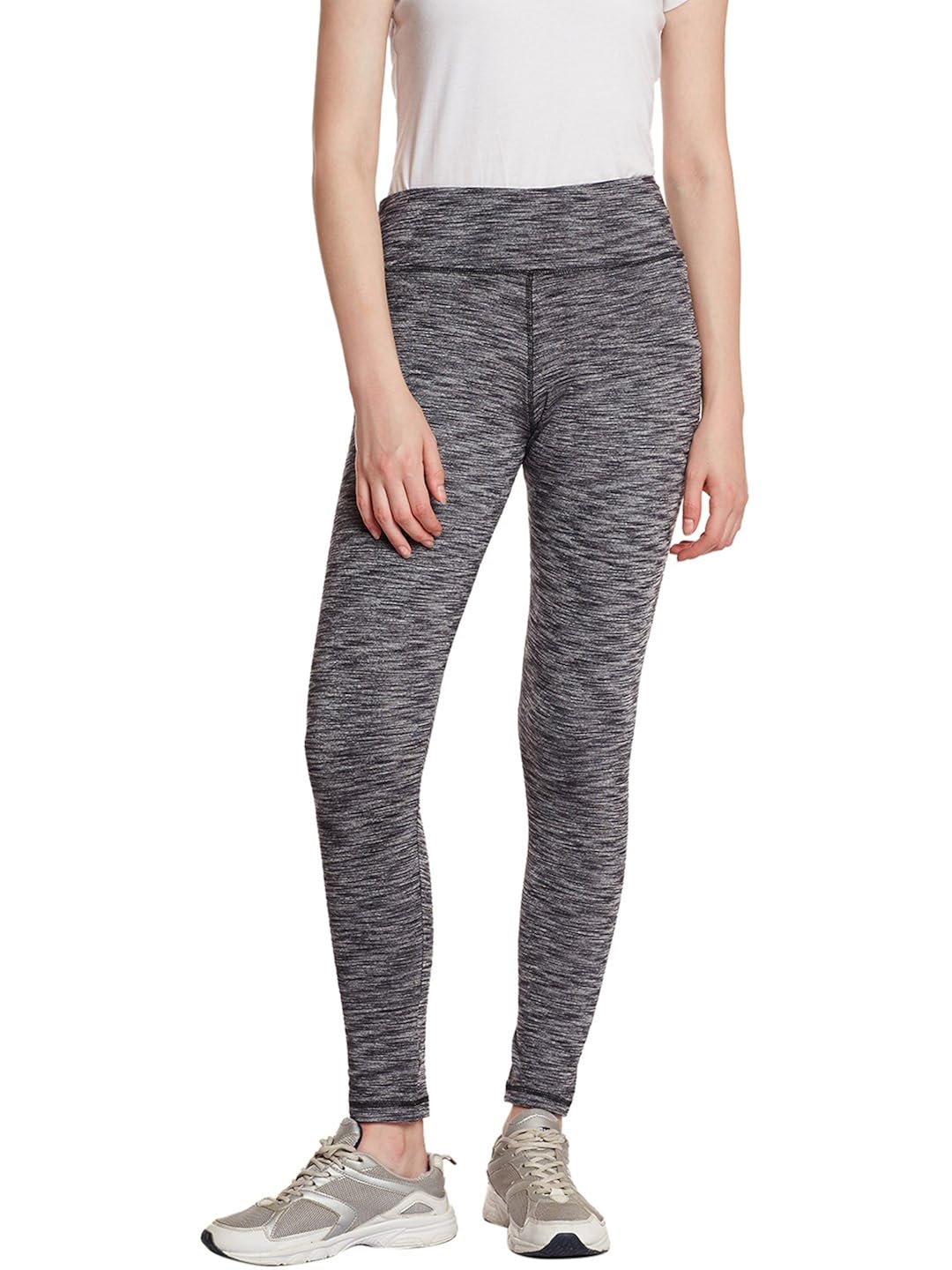 claura printed polyester multicolor yoga pant tight legging for womens