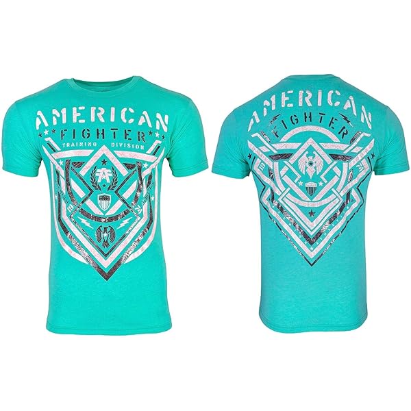 American Fighter Men's Silver Lake T-Shirt In Crystal Blue - Foto 8