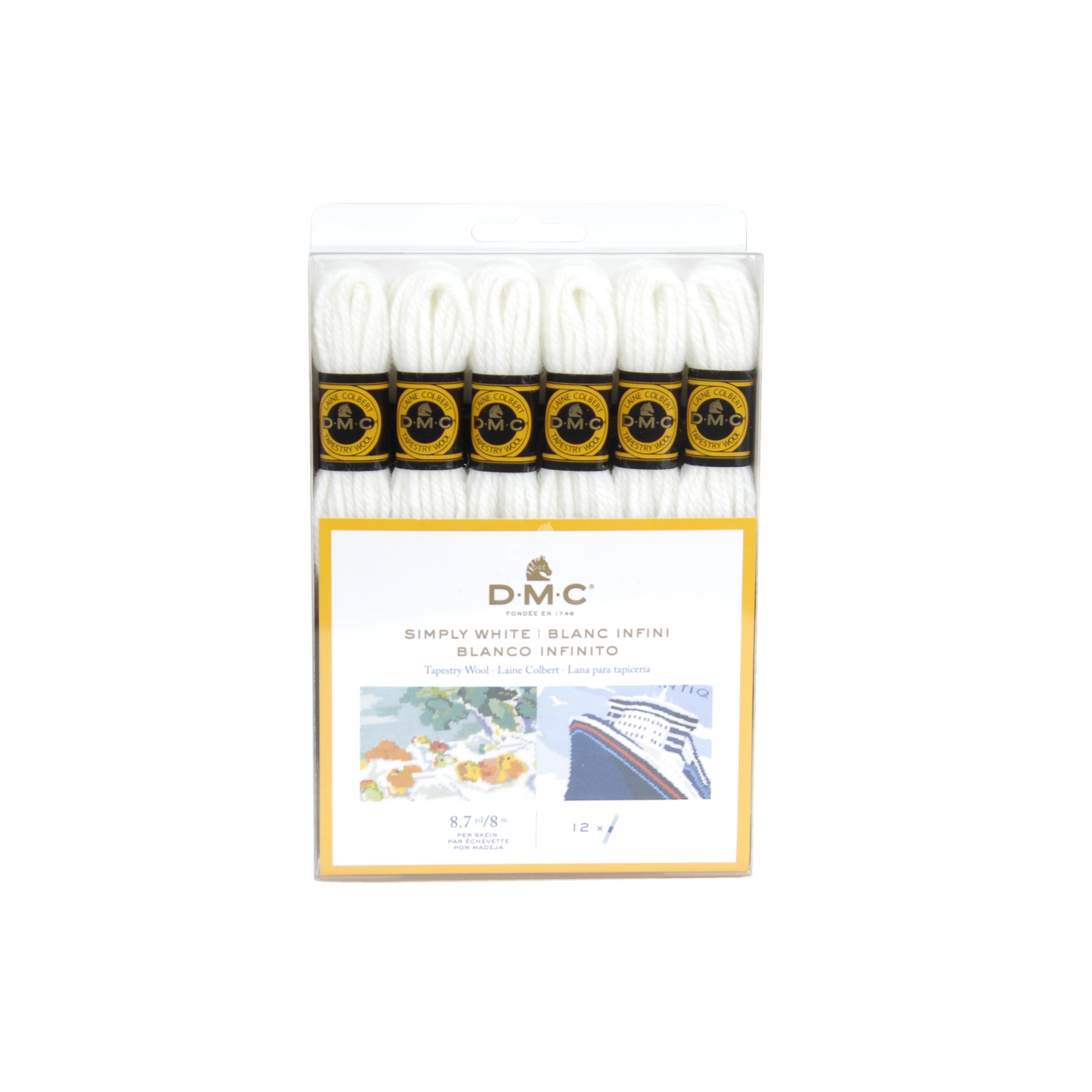 DMC Colbert Wool Pack - Simply White