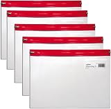 Snopake A5 Zippa-Bag S Classic with Write-On Label Pack of 5 255 x 190mm