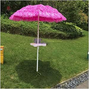 Sombrilla de jardín Ø 150 * 200cm Sombrilla de paja de rafia Sombrilla