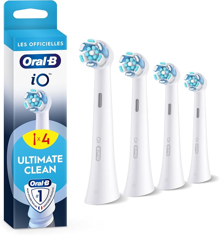 Brossettes de Rechange Ultimate Clean, lot de 4, Blanches
