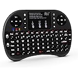 Rii Mini Wireless Bluetooth Keyboard with Touchpad, Support Bluetooth +(RF) 2.4GHz Wireless Connection for Smartphones, PC, T