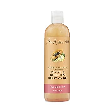 Amazon Com Sheamoisture Body Wash For Dull Skin Papaya And Vitamin C Cruelty Free Skin Care 13 Oz Beauty