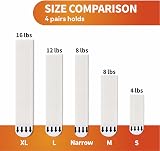 JELLYSUB 32 Pairs Medium Picture Hanging Strips White Heavy Duty view 9