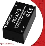 AZDelivery 220V to 12V 3W 0.25A Mini Power Supply Module for Raspberry Pi view 5