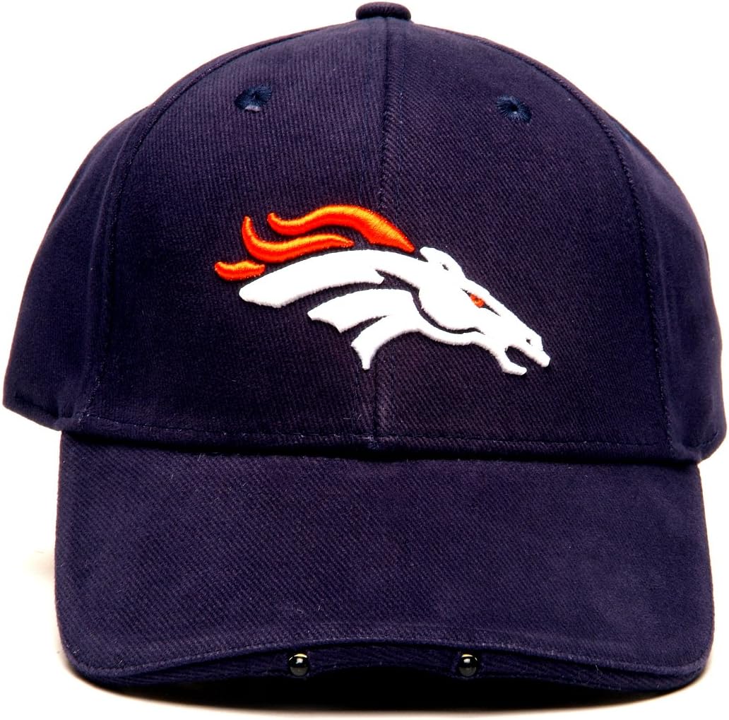 Lightwear NFL Denver Broncos Dual LED Headlight Adjustable Hat