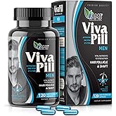 America Medic & Science VivaPill for Men (120 Capsules) Vitamins for Hair, Skin and Nails | Revitalizing Formula Pills with Biotin, Dietary Supplement for Hair Growth with Collagen and Keratin