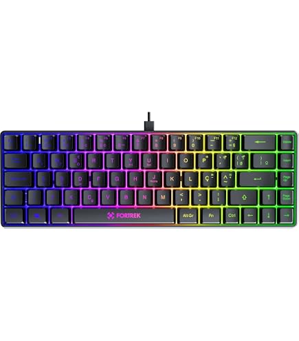 Haiz Teclado Mecânico Gamer Qwerty ABNT2 Rgb HZ-806 | Amazon.com.br