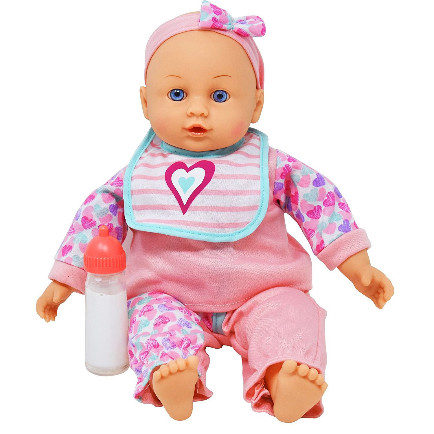 14" Baby Doll Travel Carry Case Set, Adorable Doll comes Dressed in Clothes, 642896285354 eBay