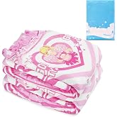 LittleForBig Adult Printed Diaper 2 Pieces Sample - Baby in Training | (Medium 28"-38"), Ultra Absorbent 7000 mL, Wetness Indicator, Leak Protection, Adjustable Hook-and-Loop Closure, Secure Fit