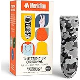 MERIDIAN The Trimmer Original - Body Hair Trimmer for Men, Electric Shaver for Pubic Hair, Chest, Legs & Bikini, Waterproof & Rechargeable, Arctic
