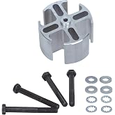 14536 Mill Finish 2" Fan Spacer Kit