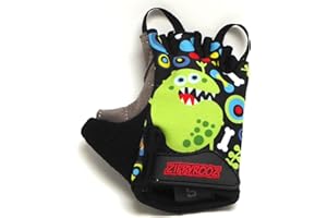 ZippyRooz Toddler & Little Kids Bike Gloves for Balance and Pedal Bicycles for Ages 1-8 Years Old. 8 Designs for Boys & Girls