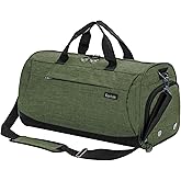 Kuston Sports Small Gym Bag for Men and Women Travel Duffel Bag Workout Bag with Shoes Compartment&Wet Pocket