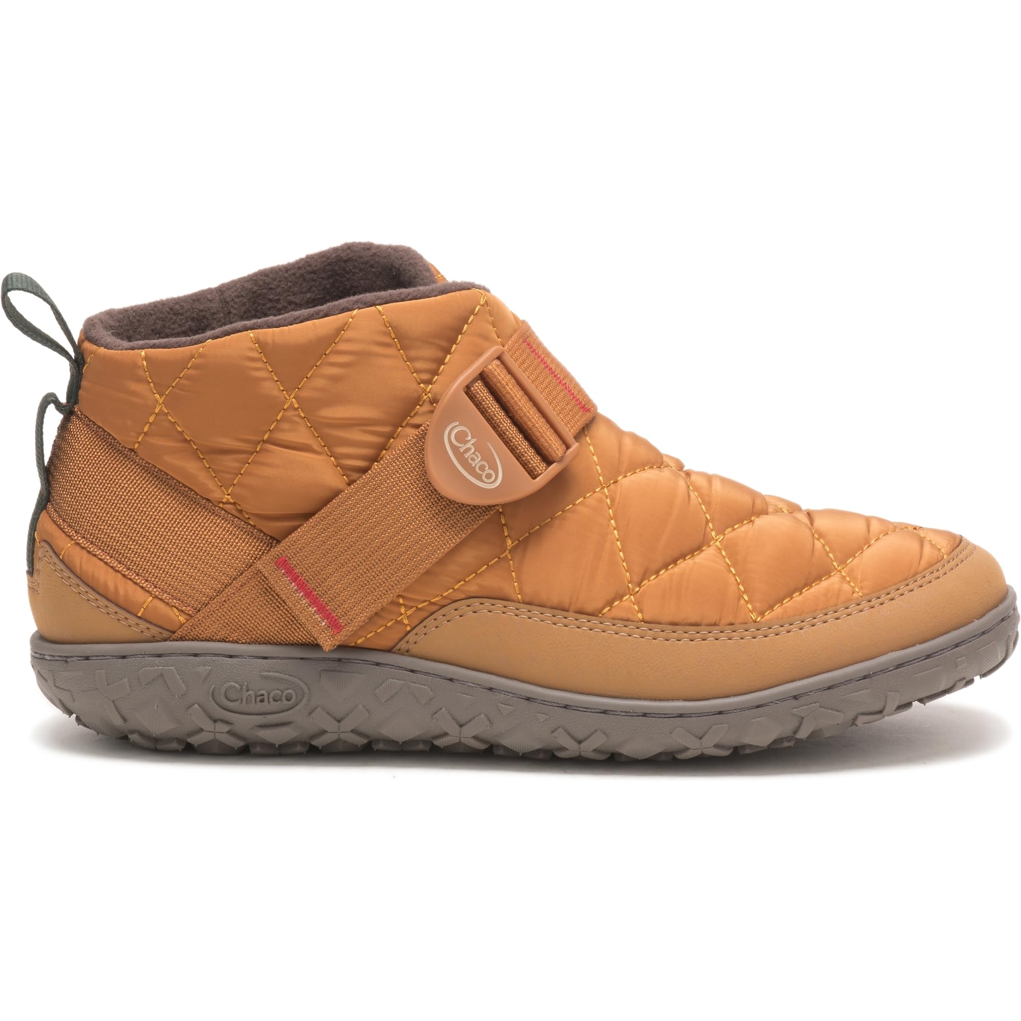 Chaco Men’s Ramble Puff Ankle Boot, Caramel Brown, 8.5