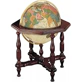Replogle Globes 65025 Illuminated Statesman Globe, Large, Off-White