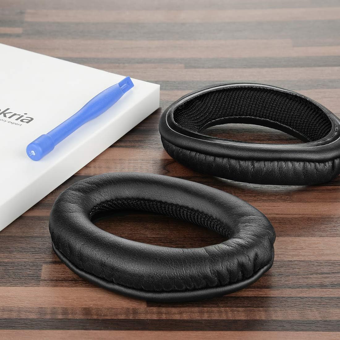 Geekria Replacement Ear Pads for SONY MDR-NC60 Headphones Ear Cushions, Repair Parts (Black) - Image 5