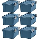 IRIS USA WeatherPro 19 Qt Eco-Friendly Storage Bins