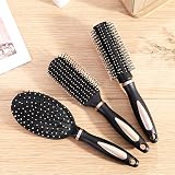 RongLeDAI Pack of 4 Anti Static Massage Oval Comb Set Vent Paddle Hair Brush view 4