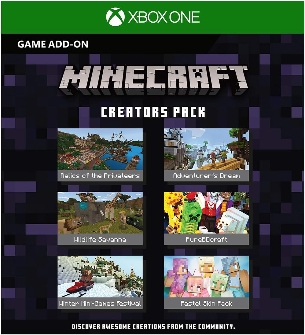 Xbox One S 1TB Console Minecraft Creators Bundle