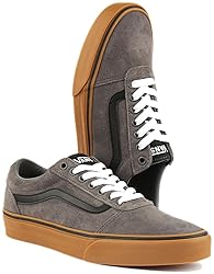 Vans Men's Ward Sneaker, Suede Pewter Gum, 9