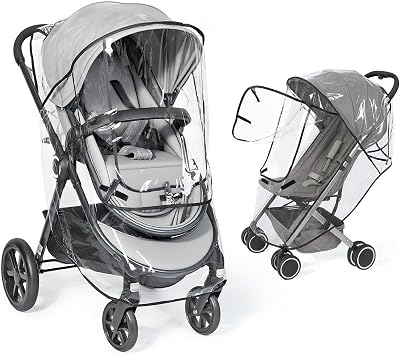 Orzbow Universal Rain Cover for Pushchair with Window EVA 0.2mm Thick