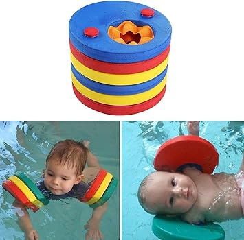 H’s arm floats for swimming!