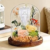 Harmolia Birthday Gifts for Women, Flowers for Delivery Forever Preserved Real Rose, Christian Valentines for Grandma Mom Her
