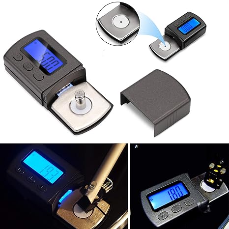 JUEYAN LCD Digitale Tonarmwaage Digital Turntable Stylus Force Messgerät Gauge Tester für Tonabnehmer Schallplatten für Tonar