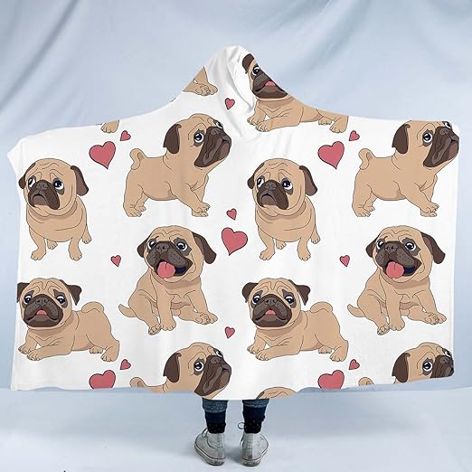 pug blanket amazon
