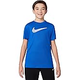 Nike Unisex Big Kids' Trophy23 Dri-FIT Short-Sleeve Top (Large Swoosh Logo) - Boys and Girls