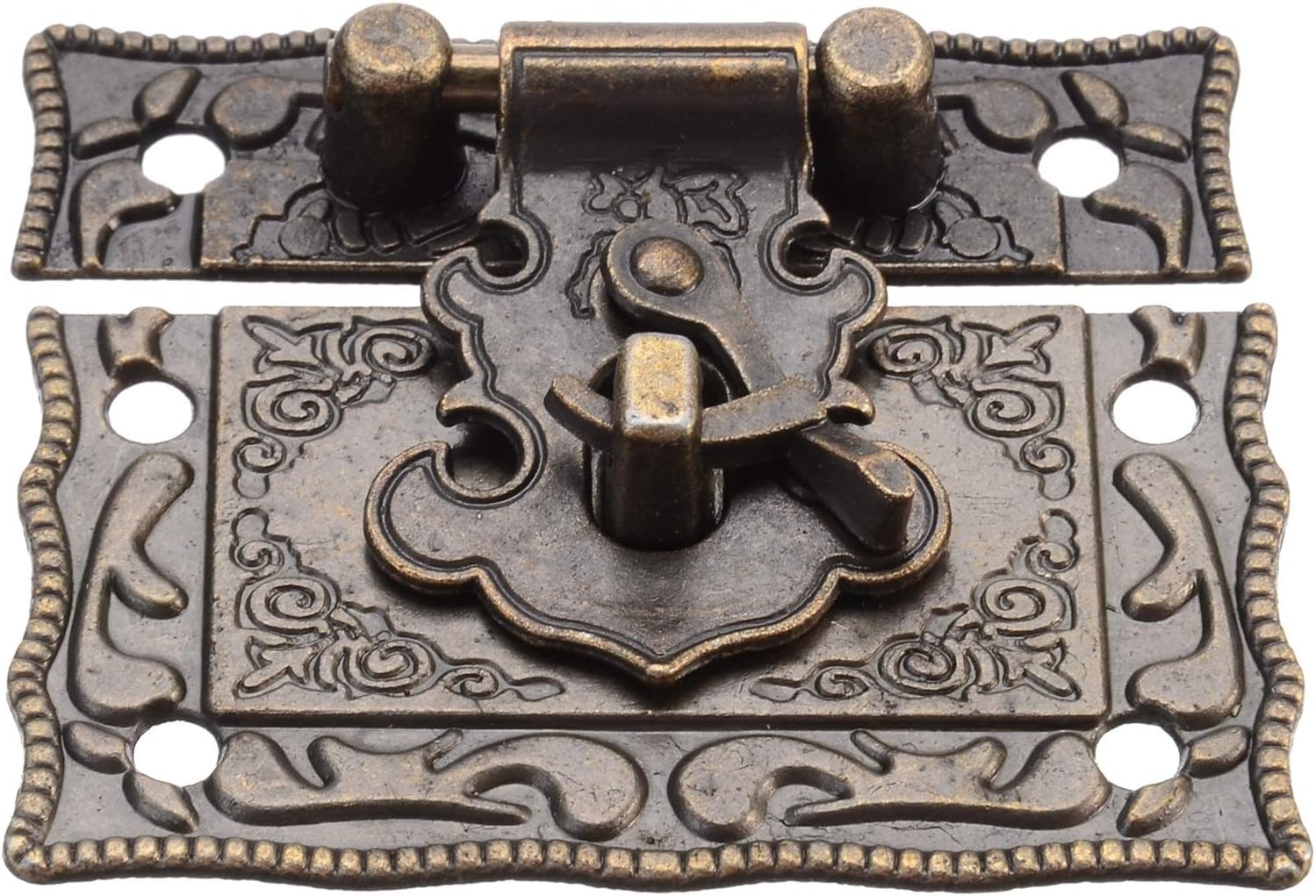 1 UNID JOYERÍA ANTIGUA CAJA DE MADERA CHAQUETE PASQUIPO DE TOGGLE