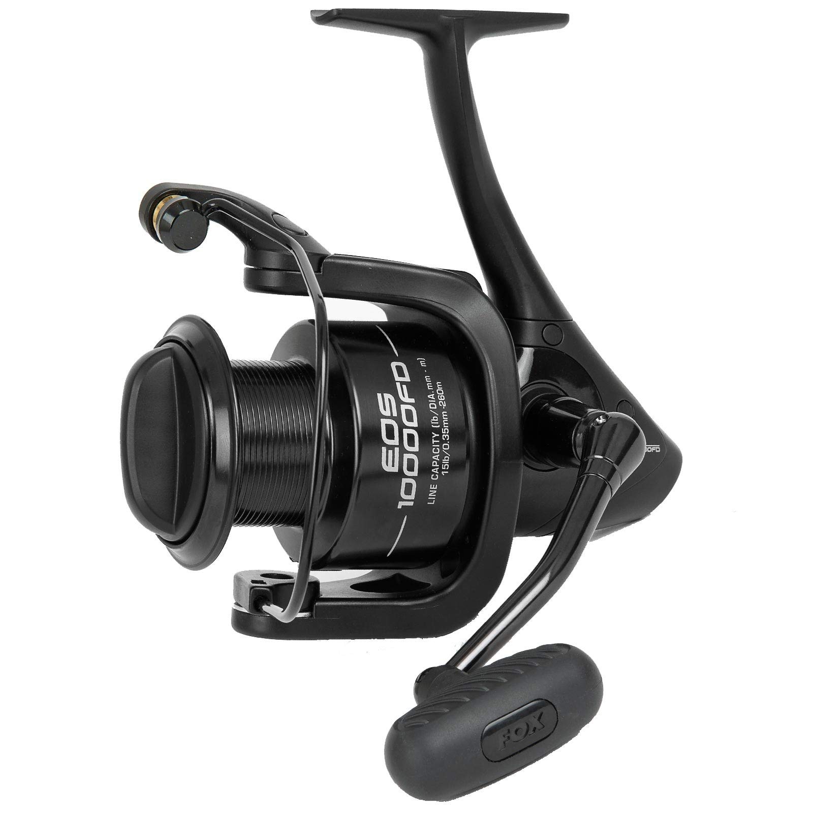 Fox Eos 10000 FD (Front Drag) Reel CRL079 - Carp Fishing,Black