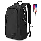 Mancro Business Travel Laptop Backpack, Anti Theft