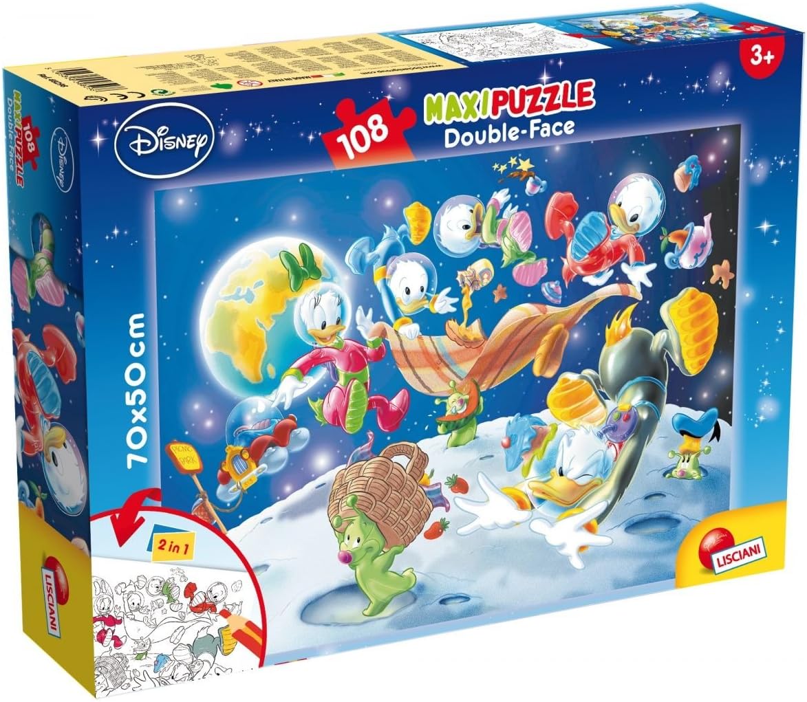 Lisciani 48298 Puzzle, Multicolour, One Size, Multicolor