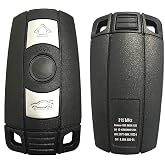 Replacement Keyless Entry Key Fob Case Cover fit for BMW 1 3 5 Series E90 E92 E93 X5 X6 Z4 E90 Key Fob Shell
