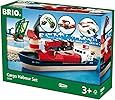 Amazon.com: BRIO Cargo Harbor Set: Toys & Games