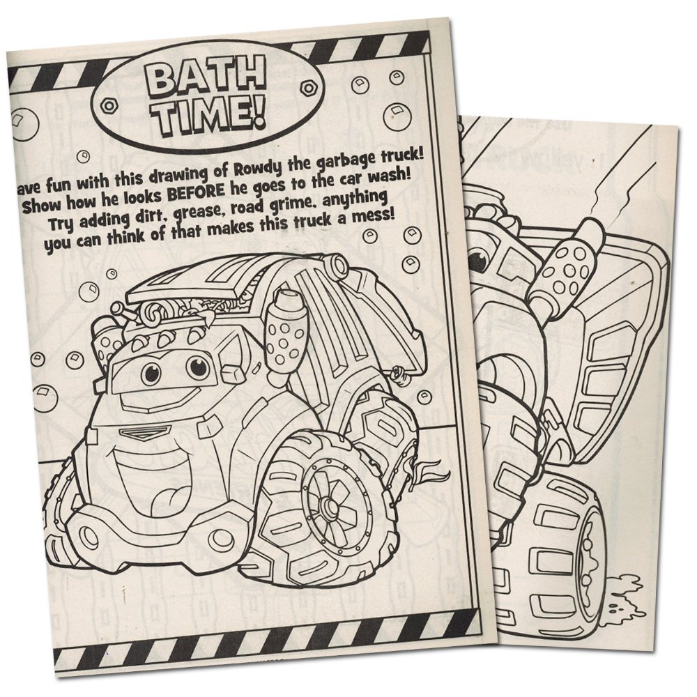 Tonka Chuck Coloring Book Jumbo 400 Pages Drawing Sketch Pads Featuring Tonka Chuck And Friends Toys Games Arts Crafts