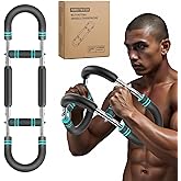 Twister arm Trainer, Chest Workout Equipment,Forearm Power Exercise bar, pectoralis spinalis Device,(60-75lbs)