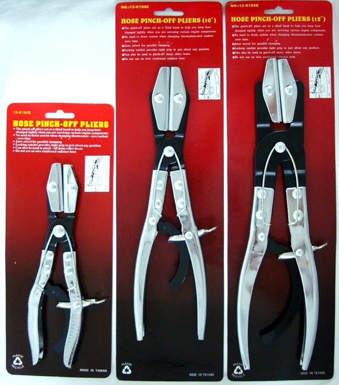 Auto Car tool Professional imp INTERNAL 3 Hose PINCHOFF Pliers for all