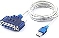 Sabrent USB 2.0 to DB25F Parallel Printer Cable (USB-DB25F)- colors may vary