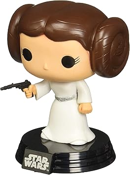 Pop 04 Princess Leia, Funko, Multicolorido, Pequeno 