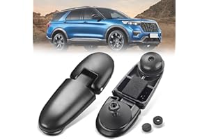 AMUMU Rear Window Glass Hinge - Right and Left Liftgate Window Hinges Fit for 1998-2002 Ford Explorer,1998-2001 Mercury Mountaineer,Back Glass Hinge Replace # 926-132 F87Z-78420A68-AA