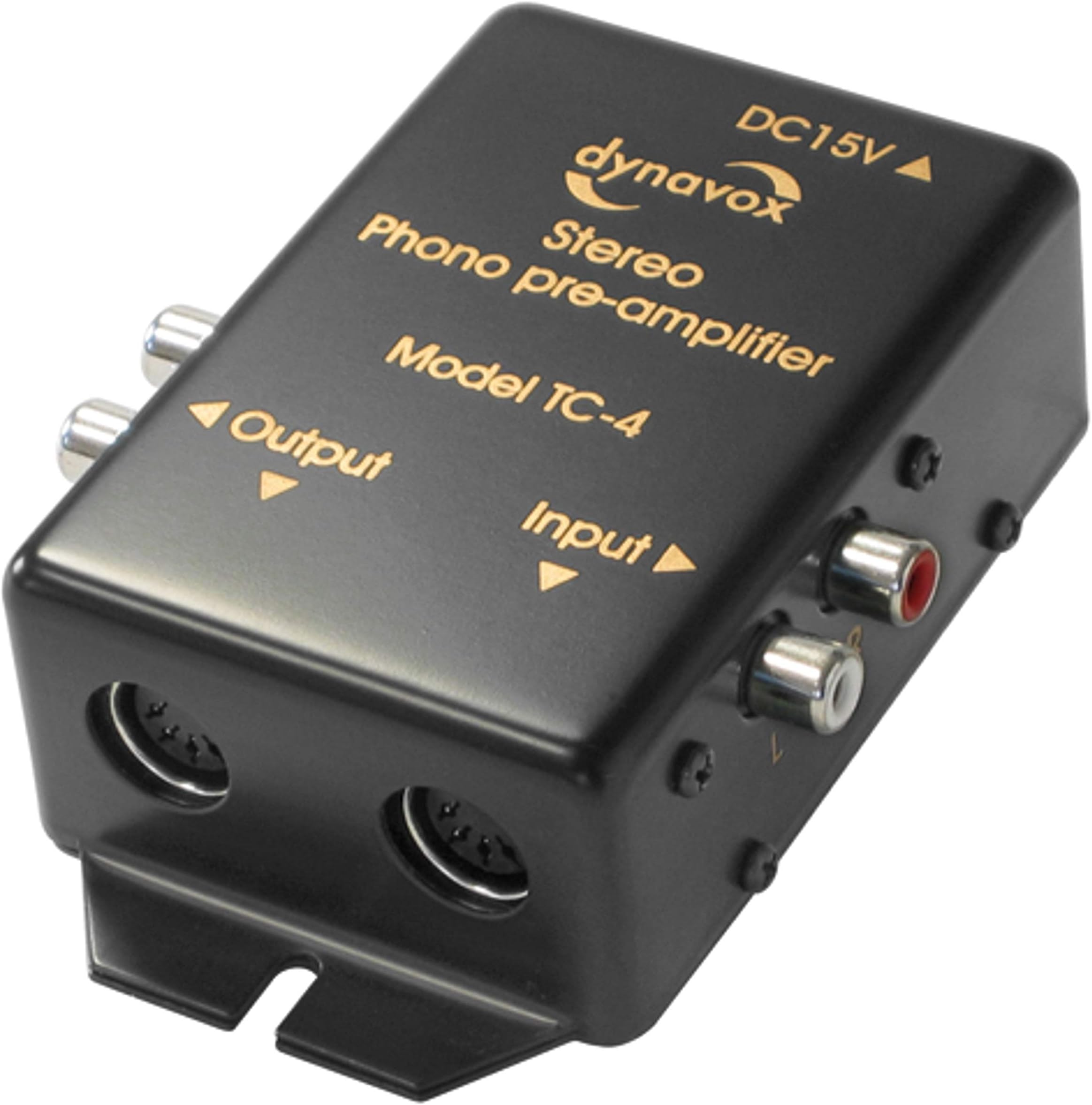 Dynavox black phono stage for turntable