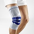 Bauerfeind GenuTrain Knee Support - Breathable Knit Compression Knee Brace to Relieve Pain and Swelling from Arthritis, ACL Injury, Miniscus Tear, Machine Washable Knee Sleeve (Titanium, 7)
