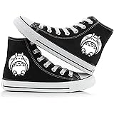CHAIRAY Men Women's Anime Sneakers Cute Cartoon Cosplay High Top Canvas Shoes Casual Shoes for Couples
