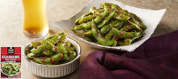 CHILI GARLIC EDAMAME SEASONING MIX 25.2G