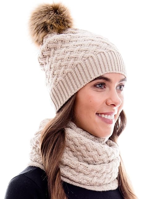 echarpe et gants assortis femme